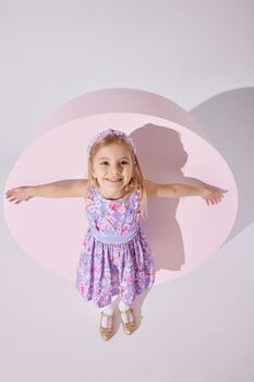 Lilly Flower Dress With Hairband Accessory, 2 of 7