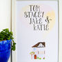 Personalised Family Home Art Print, thumbnail 5 of 10