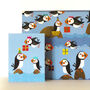 Mini Puffin Greetings Card, thumbnail 1 of 4