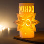 18th Birthday Lantern Star Centrepiece Personalised, thumbnail 6 of 11