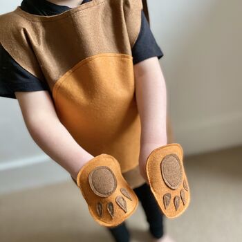Felt Lion / Bear Costume For Children And Adults, 2 of 12