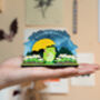 Personalised No Flowers Without Rain Pop Out Card, thumbnail 4 of 7