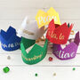 Personalised Re Usable Festive Crowns, thumbnail 2 of 12