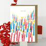 50th Birthday Card With 50 Candle Design, thumbnail 2 of 5