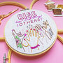 Empowering Feminist Embroidery Kit, thumbnail 3 of 5