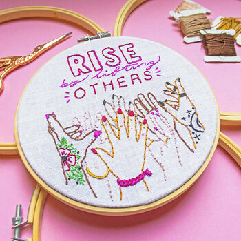Empowering Feminist Embroidery Kit, 3 of 5