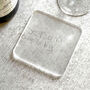 Personalised Childs Writing Printed Coaster, thumbnail 3 of 7