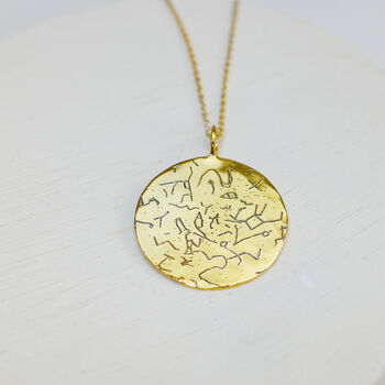 Personalised Sky Map Necklace, 3 of 3