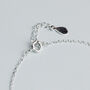 Sterling Silver Butterfly Charm Bracelet, thumbnail 3 of 5