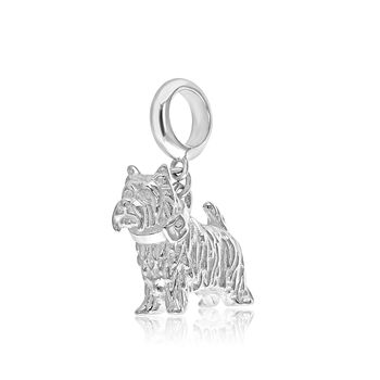 Westie Charm Sterling Silver, 3 of 9