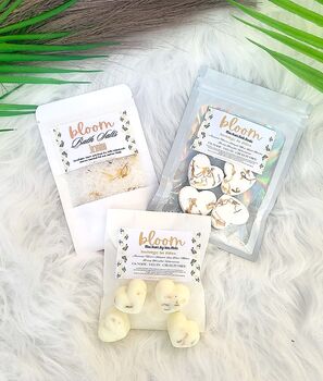 Relaxing Green Spa Self Care Pamper Hamper Gift Box, 4 of 12