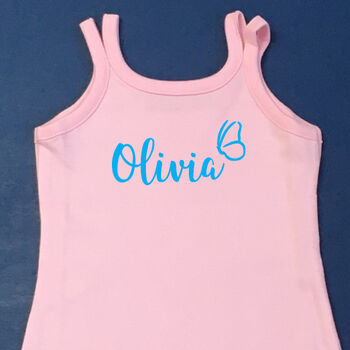 Girl's Personalised Name Dress, 6 of 12