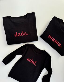 Kids Mama And Mini Personalised Lounge Set, 3 of 10