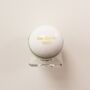 Personalised Vintage White Leather Cricket Ball, thumbnail 4 of 6