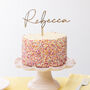 Personalised Decorative Name Cake Topper, thumbnail 3 of 10