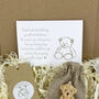 A Little Pocket Teddy Bear Hug Letterbox Gift, thumbnail 6 of 6