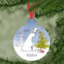 Personalised Polar Bear Penguin Christmas Decoration, thumbnail 2 of 2