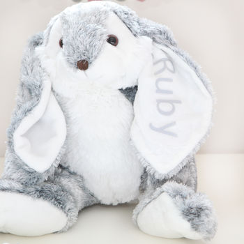 purely luxe plush rabbit