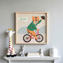 Personalised Name Dapper Day Out Children's Print, thumbnail 2 of 3