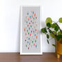 Bicycle Wall Art, Peloton Bike Poster, Cycling Dad Gift, thumbnail 1 of 8