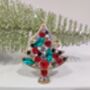 Diamante Christmas Tree Brooch, thumbnail 2 of 2