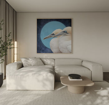 Celestial Companions' – Elegant Seabird Art, 2 of 6