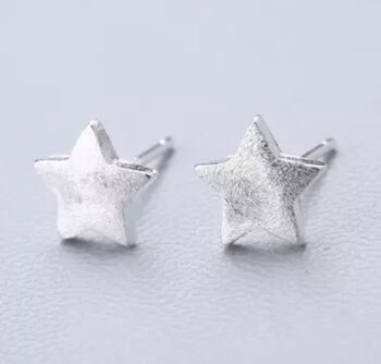 Sterling Silver Granddaughter Earrings And Gift Box, 3 of 12