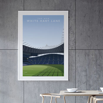 Tottenham Stadium The New White Hart Lane Poster, 4 of 8