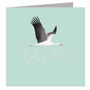 Blue Stork Baby Boy Greetings Card, thumbnail 2 of 5