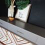 1950's Sideboard With 3D Geometric Chevron Design, thumbnail 5 of 8