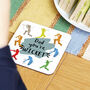 Choose Your Message Cricket Coaster, thumbnail 1 of 5