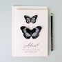 Silver Or Gold Wedding Anniversary Butterflies Card, thumbnail 3 of 5