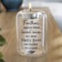 Personalised Memorial Feather Tealight Holder, thumbnail 1 of 4