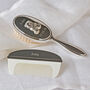 Personalised Teddy Bear Baby Brush And Comb Set, thumbnail 3 of 5