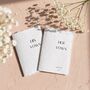 Vow Books Personalised Wedding Vow Cards Cotton Paper, thumbnail 11 of 12