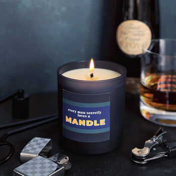 Personalised Mandle / Man Candle: Gift For Men, 3 of 3