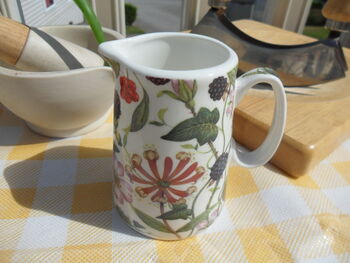 Cream Jug In Hedgerow Bramble Design, 3 of 7
