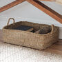 Large Seagrass Basket With Handles, thumbnail 1 of 2