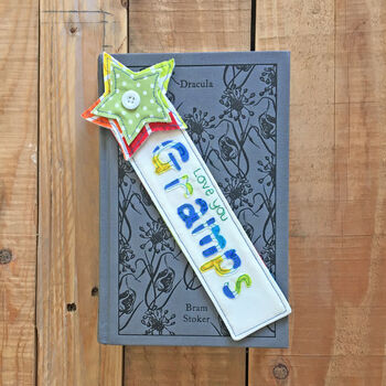 Personalised Fabric Star Bookmark, 8 of 12