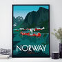 Norway Art Print, thumbnail 2 of 4