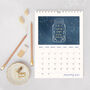 Moon And Stars Celestial Personalised 2023 A4 Calendar, thumbnail 4 of 5