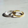 18k Gold Plated Adjustable Thumb Ring, thumbnail 2 of 4