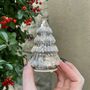 Light Up Little Glass Christmas Tree, thumbnail 5 of 6