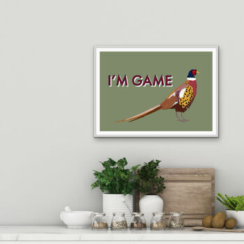 I'm Game Print, 3 of 3