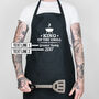 Personalised Father's Day Barbecue Apron, thumbnail 8 of 10