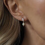 Sophia. Bridesmaid Bridal Pearl Silver Earrings, thumbnail 1 of 9