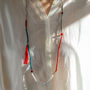 Colourful Bead Tassel Long Necklace, thumbnail 3 of 4