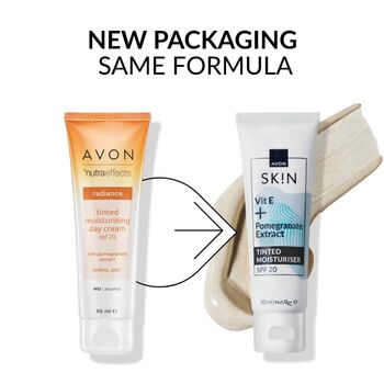Avon Nutra Effects Radiance Tinted Moisturiser Spf 20 50 Ml, 9 of 9
