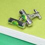 Spirit Level Cufflinks, thumbnail 3 of 7