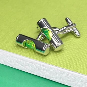 Spirit Level Cufflinks, 3 of 7